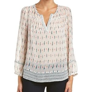 Joie Frazier E Silk Blouse